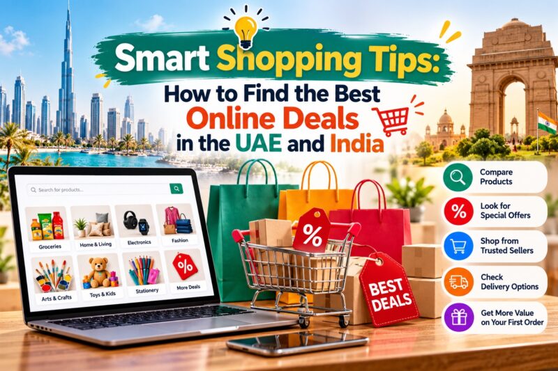 Smart Shopping Tips: How to Find the Best Online Deals in the UAE and India